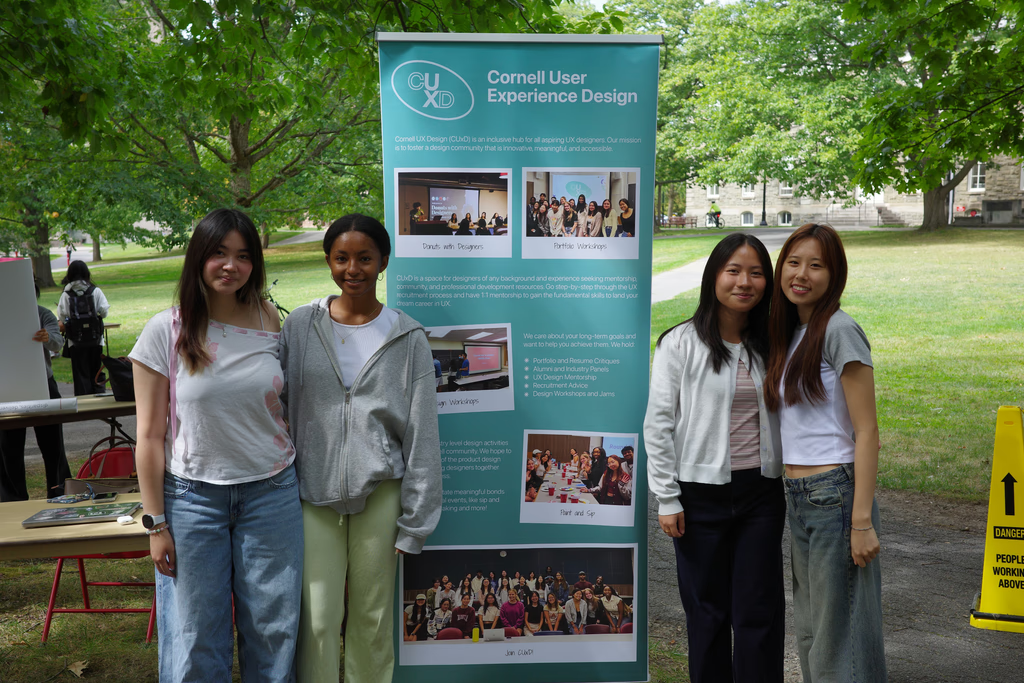 Cornell User Experience Design team photo